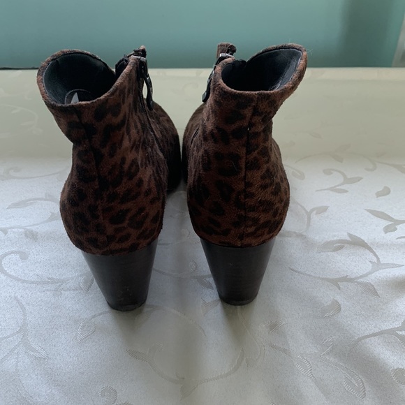 Animal print ankle boots - Picture 3 of 4